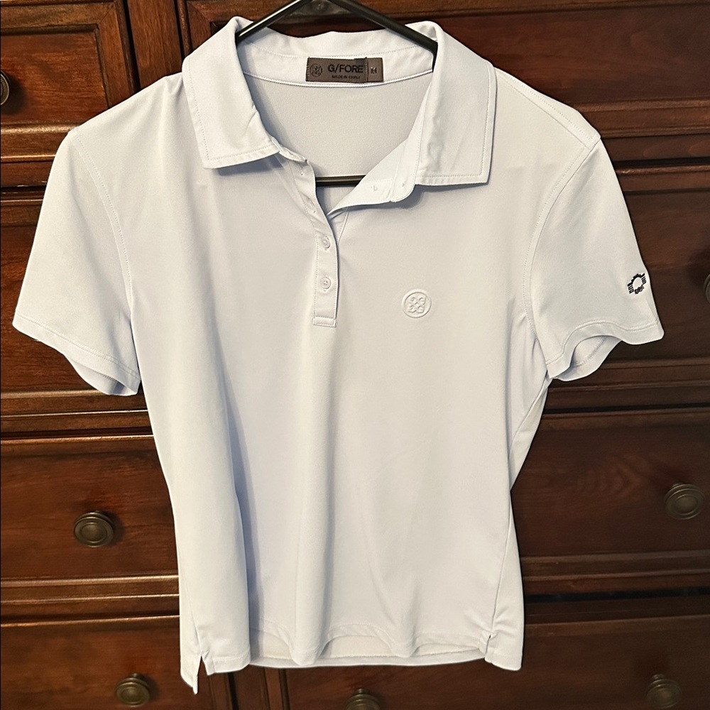 G/FORE Light Blue Polo Shirt